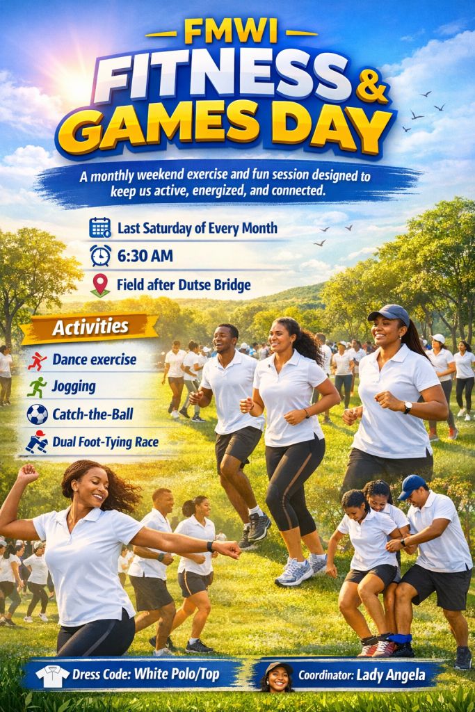 FMWI Monthly Fitness Exercise