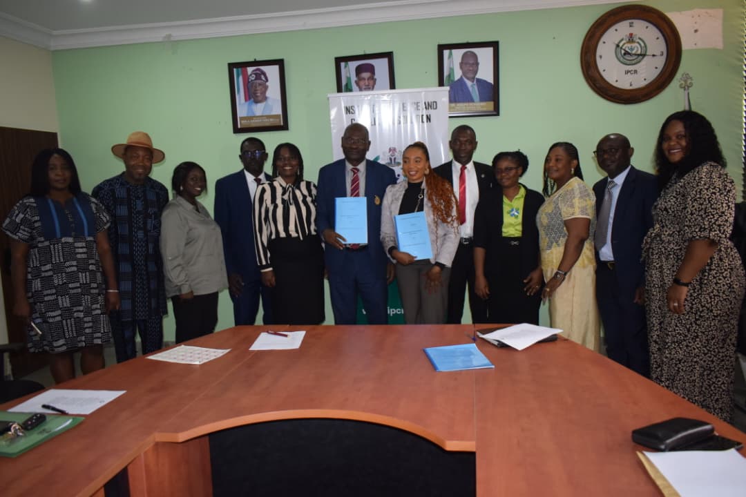 Signing of MoU with IPCR